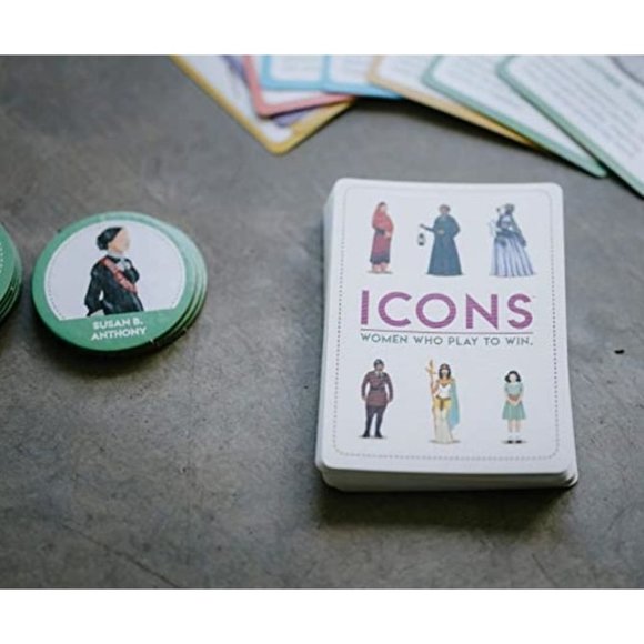 NIB Sealed ICONS Game Empowering Women History Trailblazers RBG - Picture 12 of 12